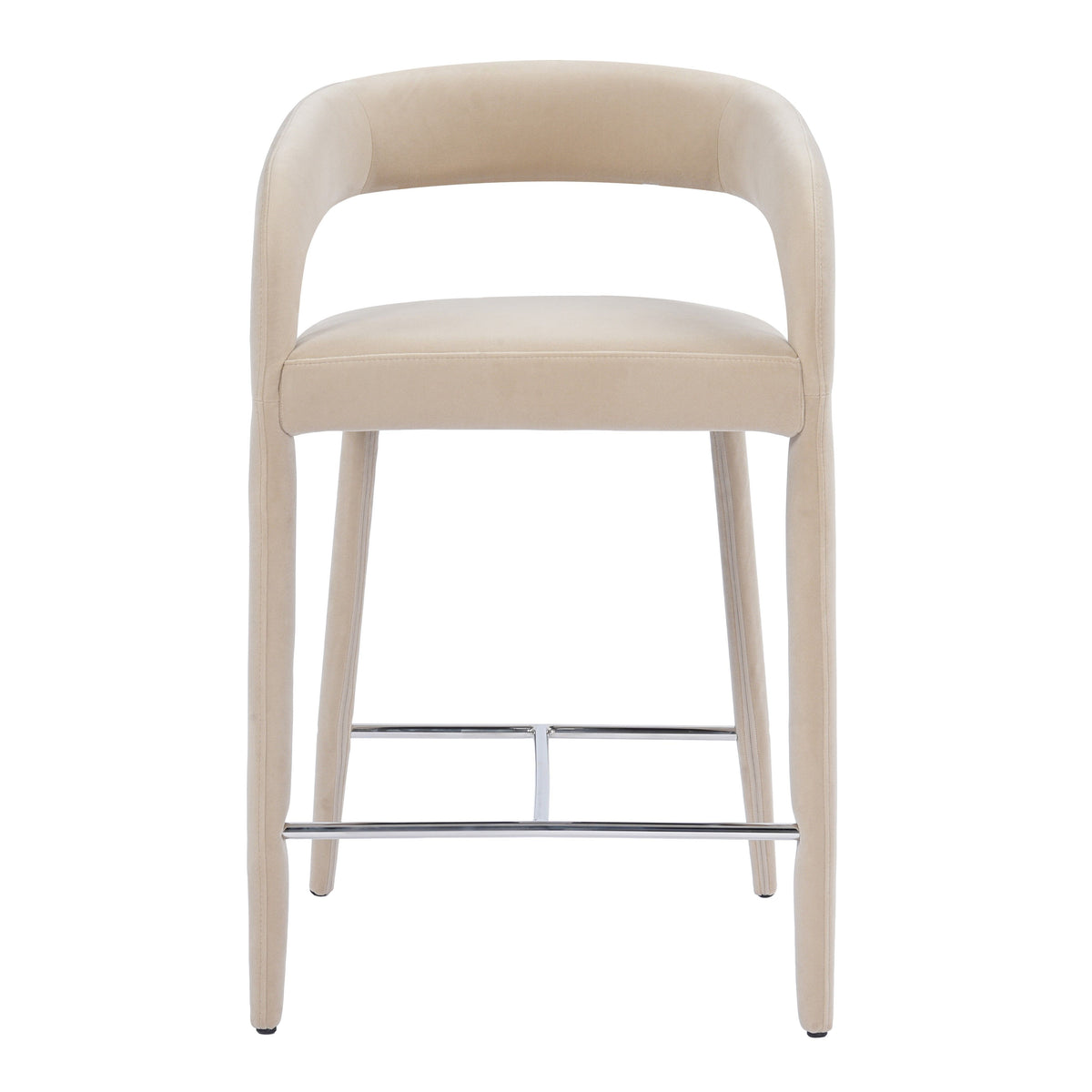 Nouveau Mundra Counter Chair Beige Jade Polyester