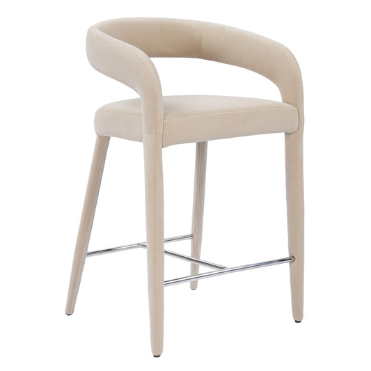 Nouveau Mundra Counter Chair Beige Jade Polyester