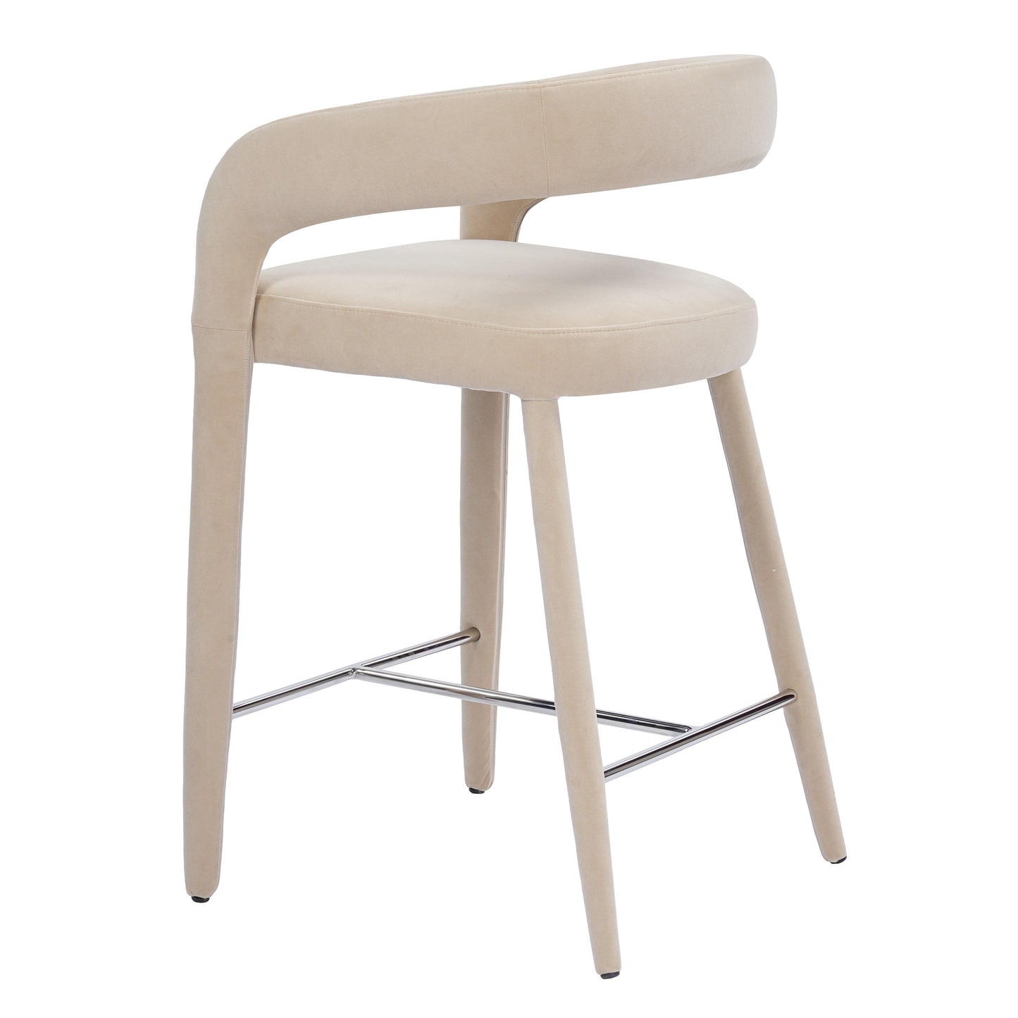 Nouveau Mundra Counter Chair Beige Jade Polyester