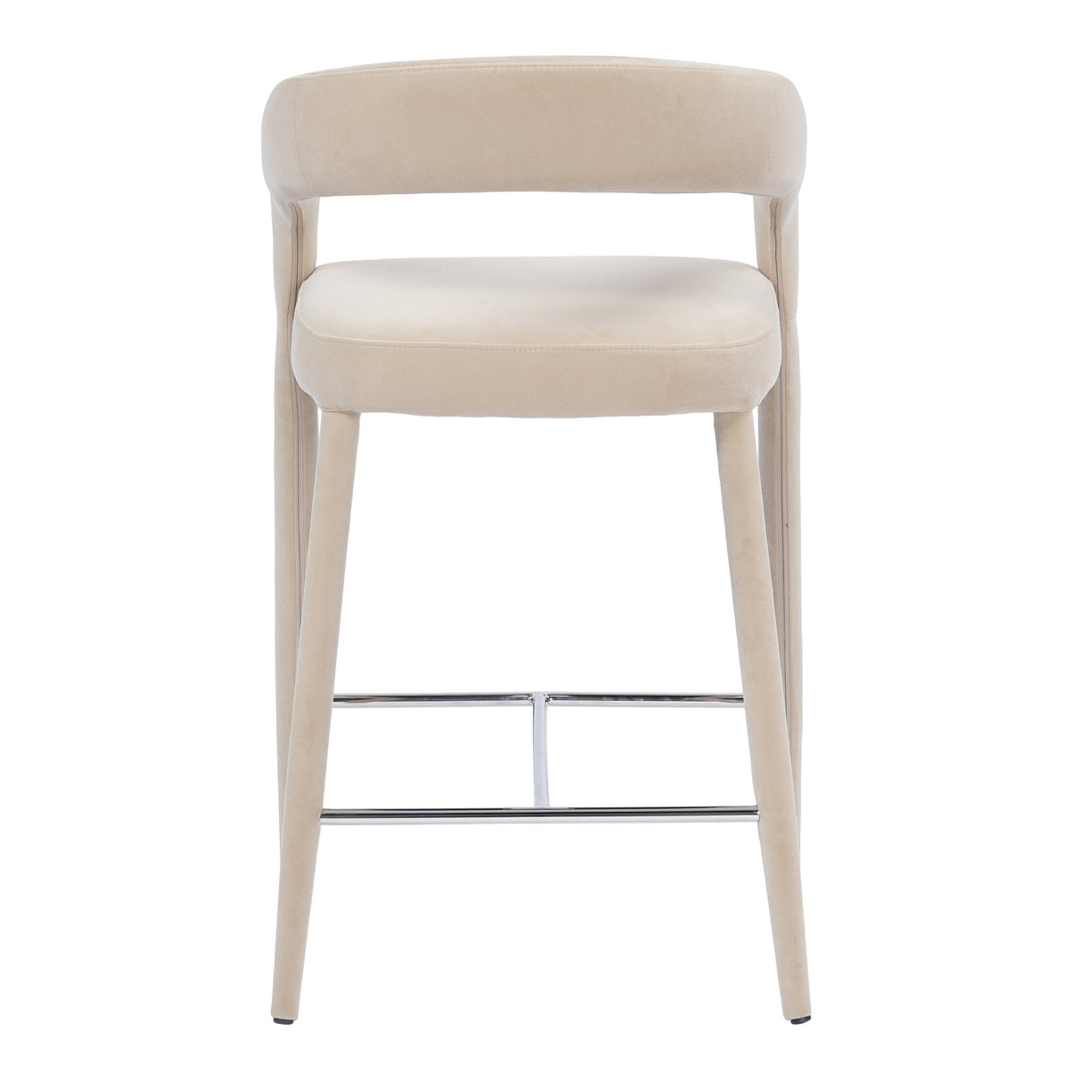 Nouveau Mundra Counter Chair Beige Jade Polyester