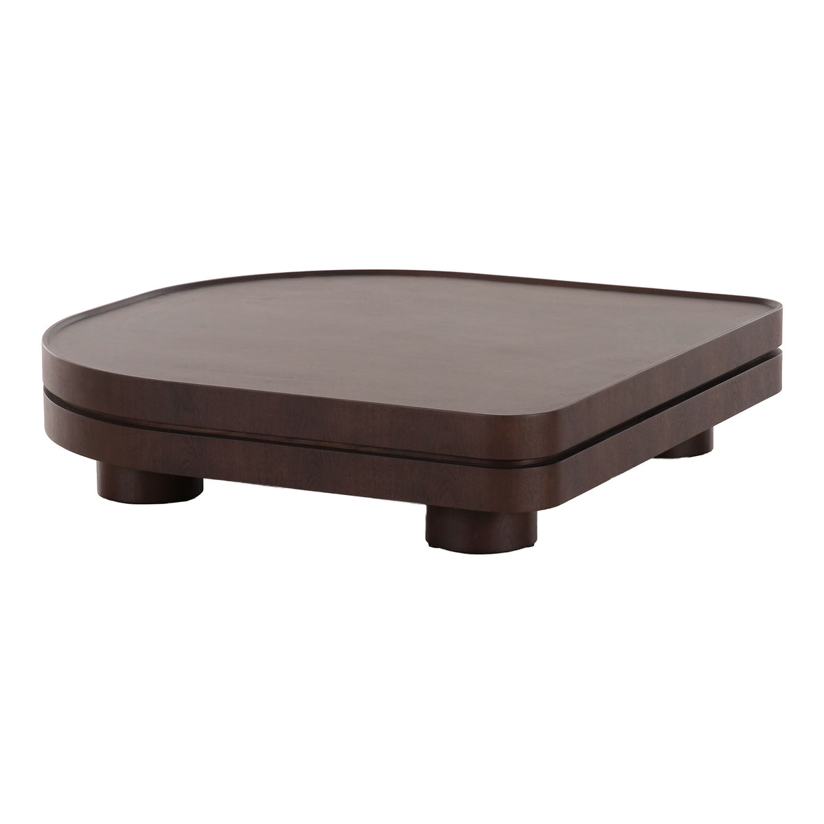 Nouveau Pastel Coffee Table Walnut