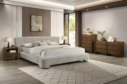 Reveal Modern Walnut 5‑Drawer Chest