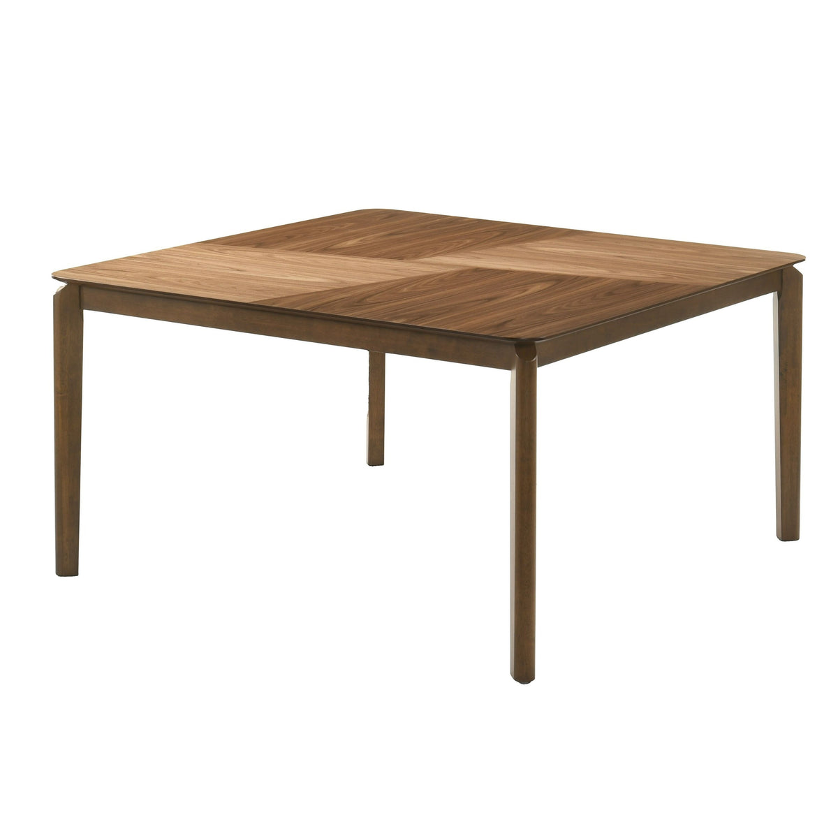 Winston Modern Walnut Square Dining Table