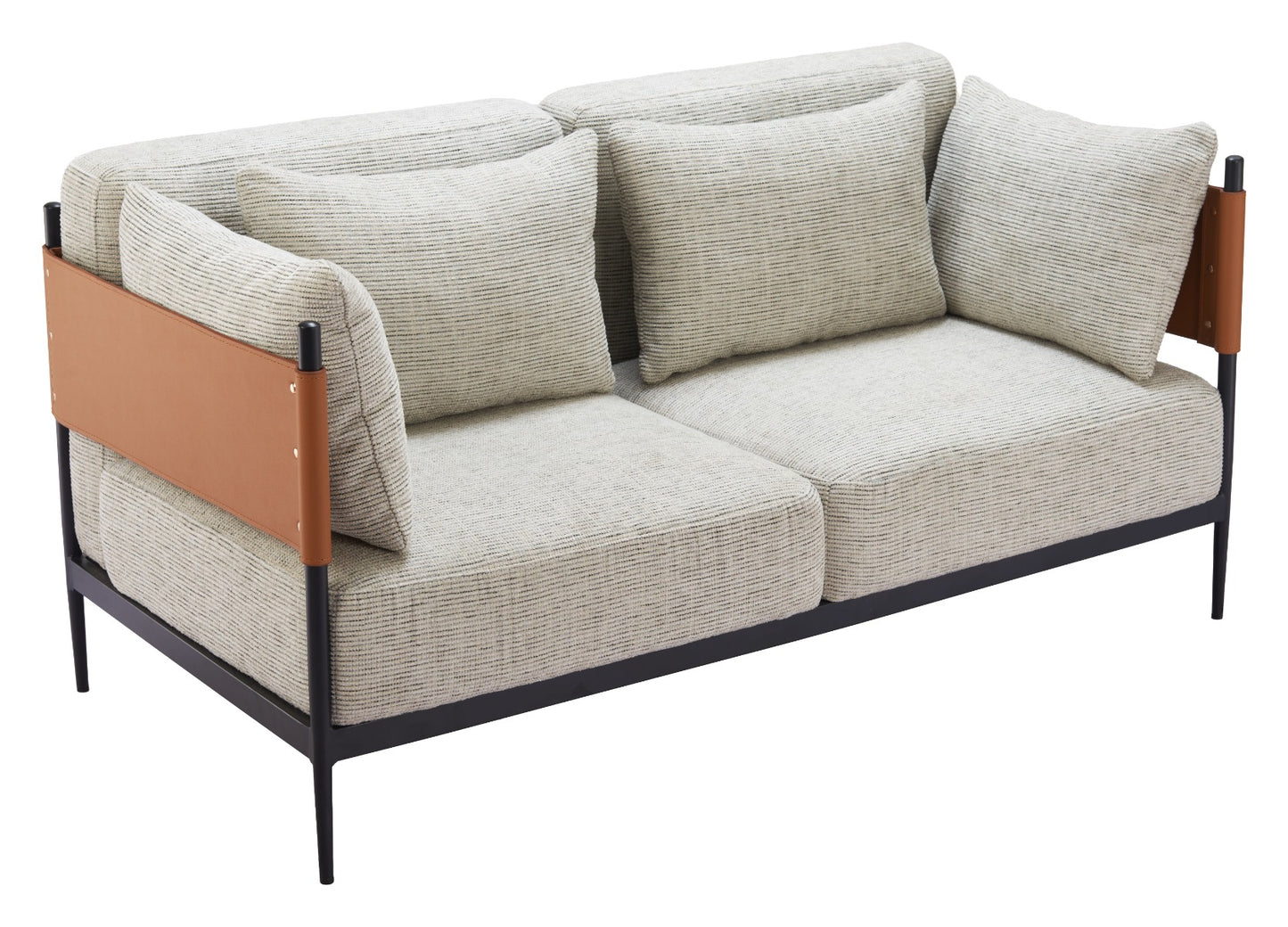 Stirbe Loveseat Gray – Comfortable and Stylish Gray Loveseat for Modern Living Spaces