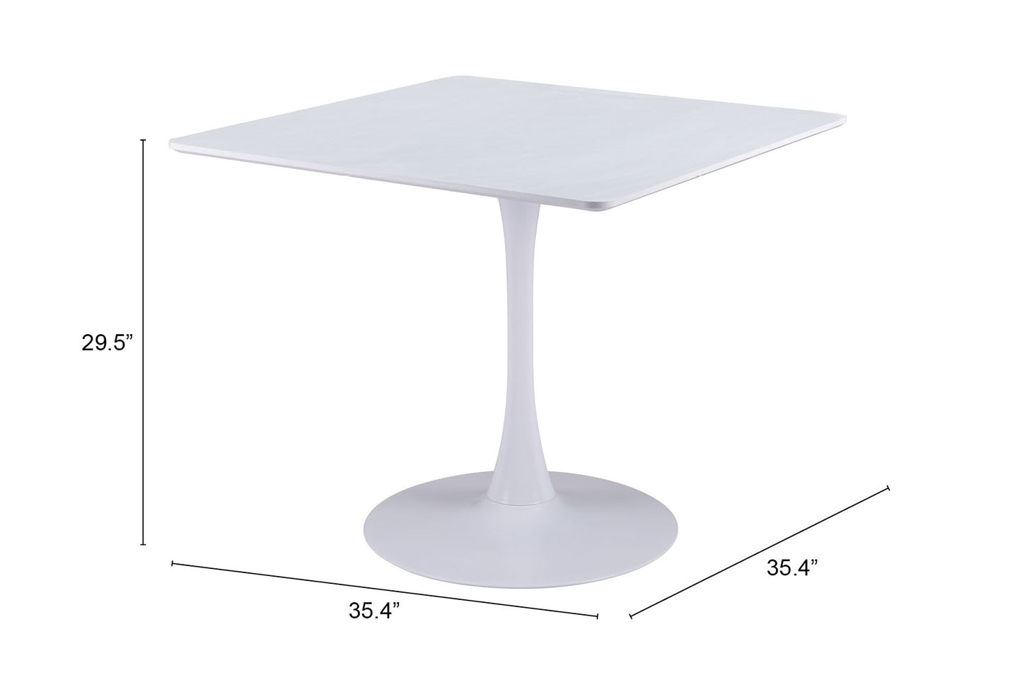 Molly Dining Table White