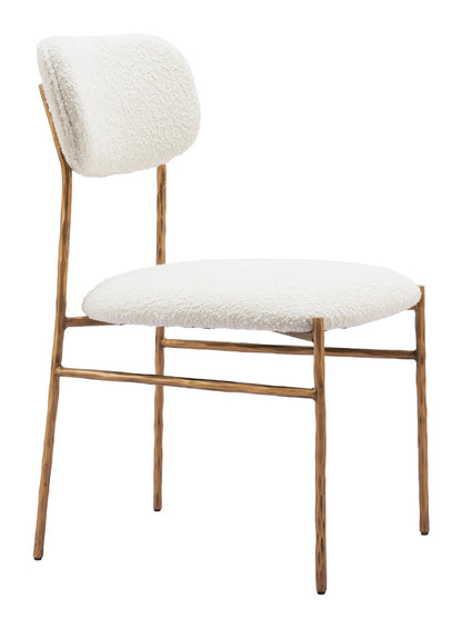 Sydhavnen Dining Chair Cream & Gold – Elegant Cream & Gold Dining Chair for Modern Dining Spaces