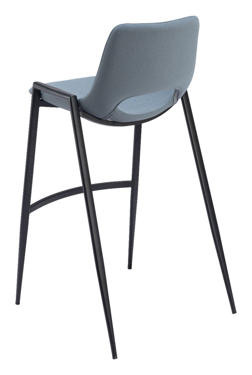 Desi Barstool (Set of 2) Azure Gray