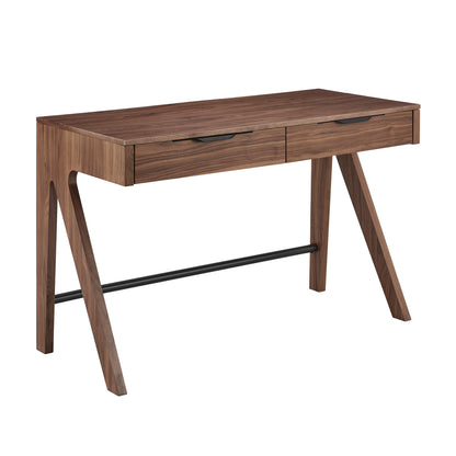 Milo 47-Inch Desk in Walnut