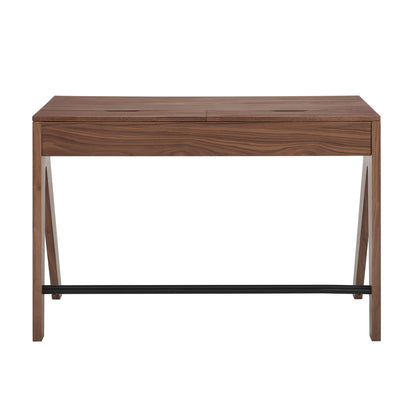 Milo 47-Inch Desk in Walnut