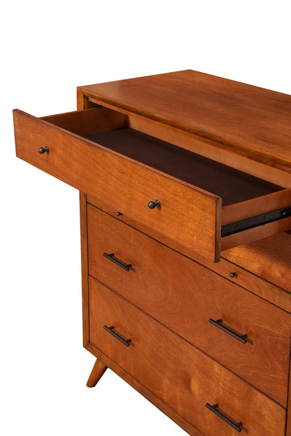 Flynn Acorn Chest - Mid-Century Modern Style with Spacious Storage