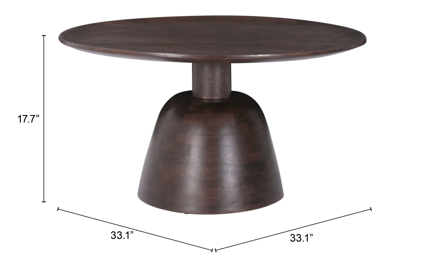 Lucena Coffee Table Bronze