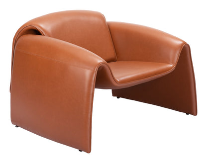 Horten Accent Chair - Brown Stylish and Cozy Accent Chair for Modern Living Rooms