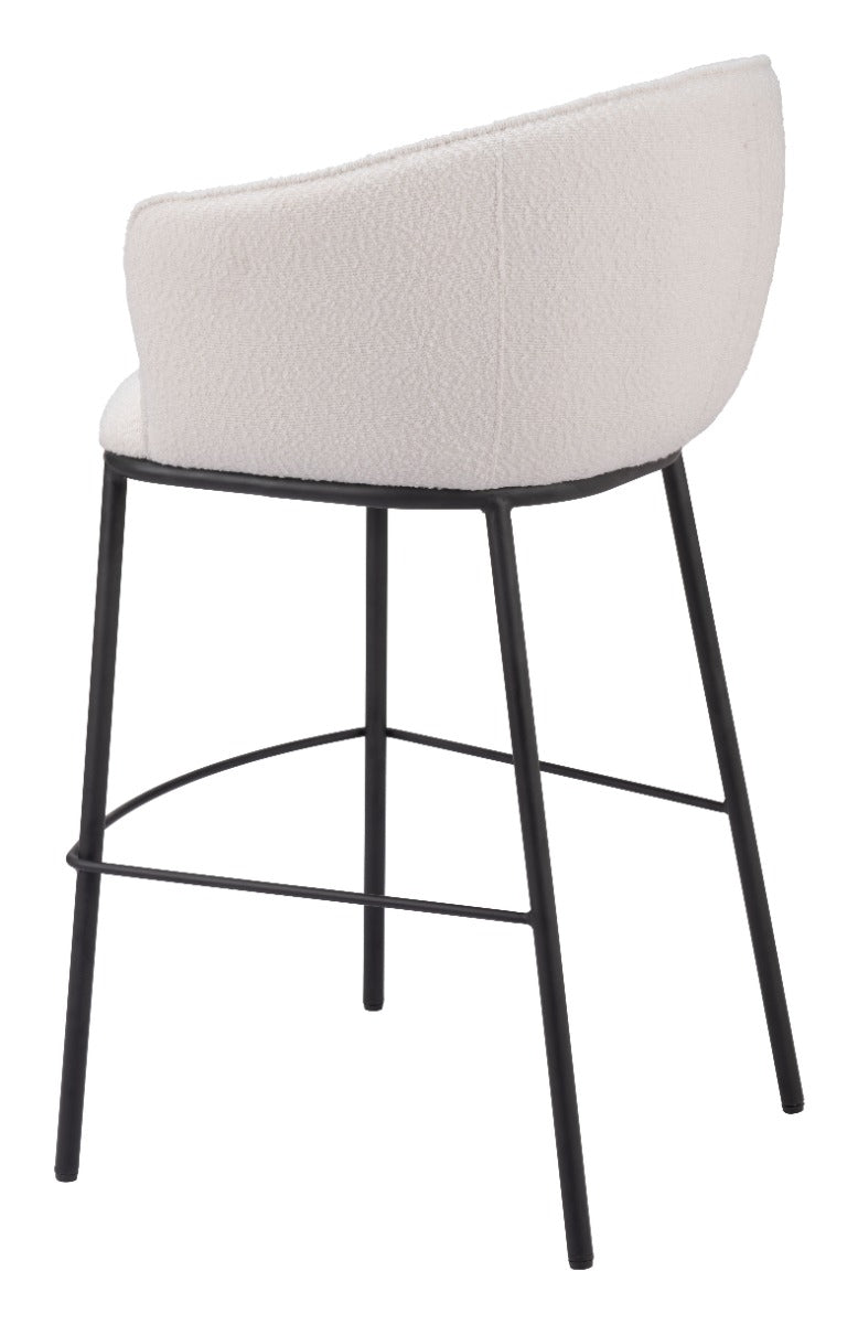 Essen Barstool - Ivory Sleek and Elegant Barstool for Modern Kitchens and Home Bars