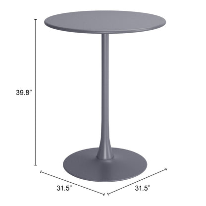 Soleil Bar Table Gray