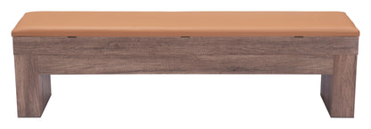Bonker Storage Bench (Set of 2) Brown