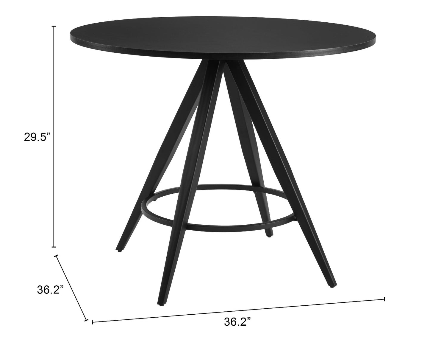 Dinos Dining Table Black