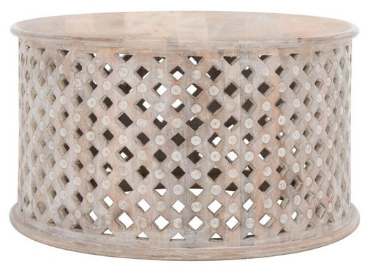 Kyrith Round Coffee Table – Stylish & Modern Accent Table for Living Room