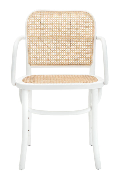 Keiko Cane Dining Chair – Natural Rattan Accent Seating for Modern and Coastal Dining Spaces