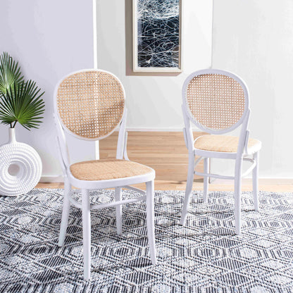 Sonia Cane Dining Chair - Elegant and Comfortable Seating with a Natural Touch for Modern Dining Spaces