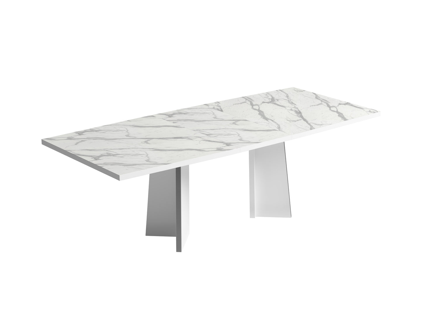 Carrara Table w/18" Ext
