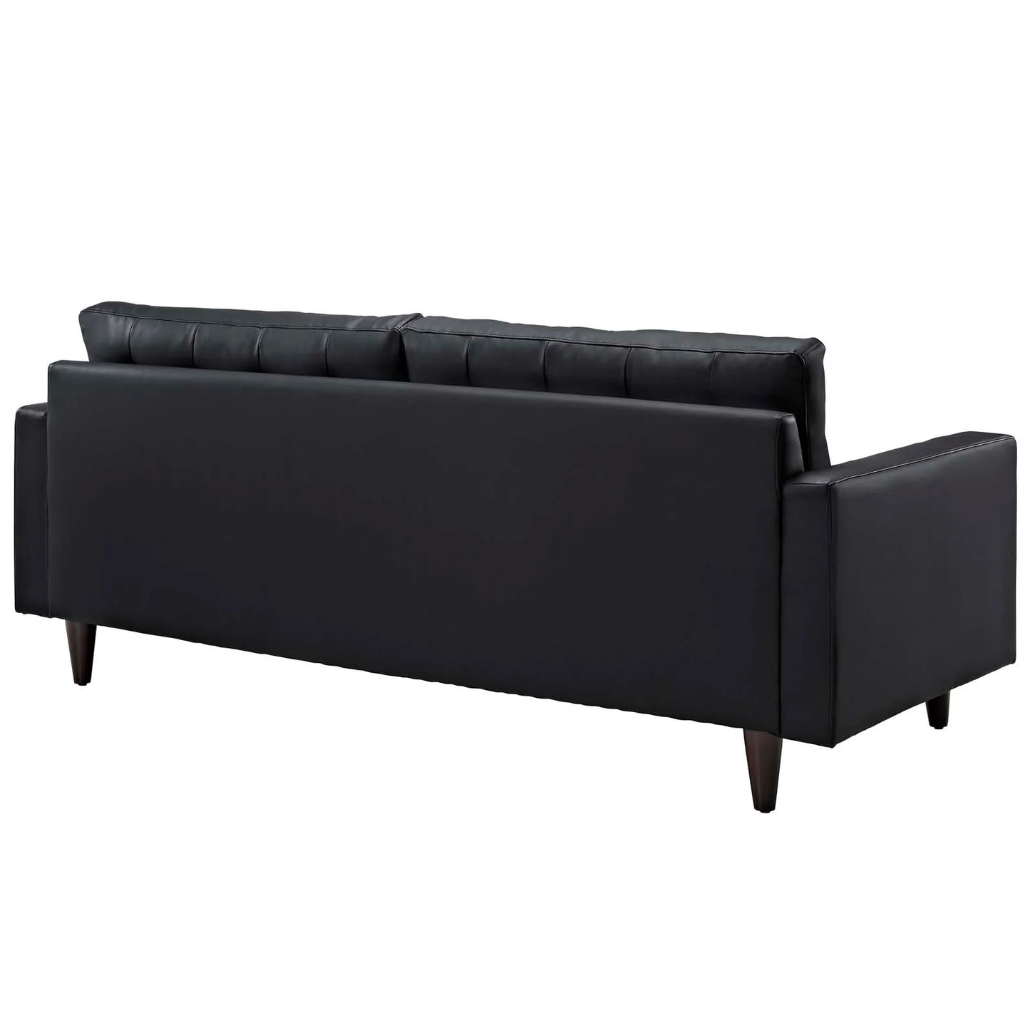 Empress Bonded Leather Sofa - Classic and Comfortable Seating with a Sleek, Timeless Design