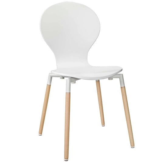 Path Dining Chair – A sleek and durable chair with solid beech wood legs and a sturdy fiberboard frame offering comfort and support for your dining space.