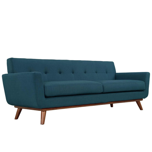 Engage Upholstered Fabric Sofa – Sleek and Comfortable Seating with a Contemporary, Cozy Design