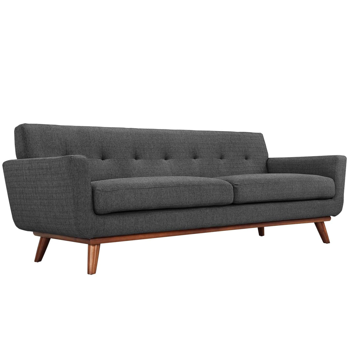 Engage Upholstered Fabric Sofa – Sleek and Comfortable Seating with a Contemporary, Cozy Design