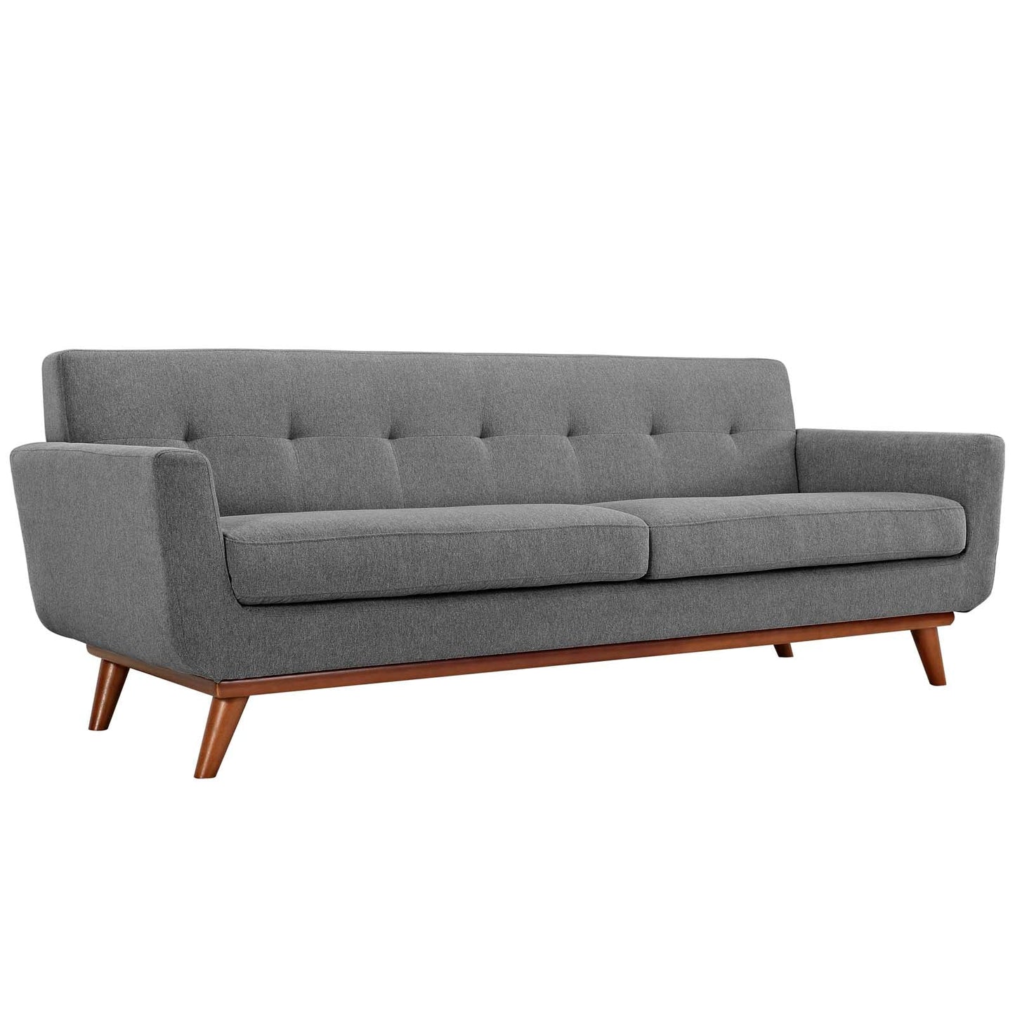 Engage Upholstered Fabric Sofa – Sleek and Comfortable Seating with a Contemporary, Cozy Design