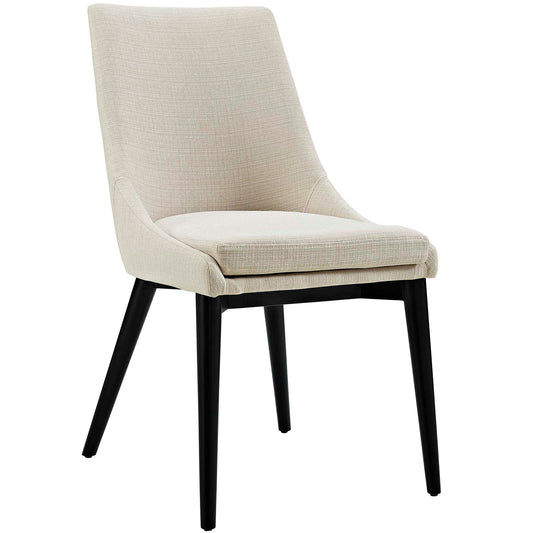 Viscount Fabric Dining Chair – Elegant Silhouette with Comfortable Modern Seating