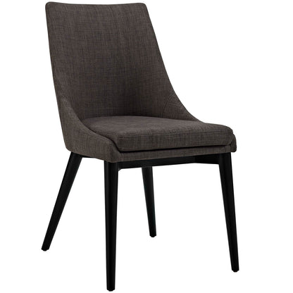 Viscount Fabric Dining Chair – Elegant Silhouette with Comfortable Modern Seating
