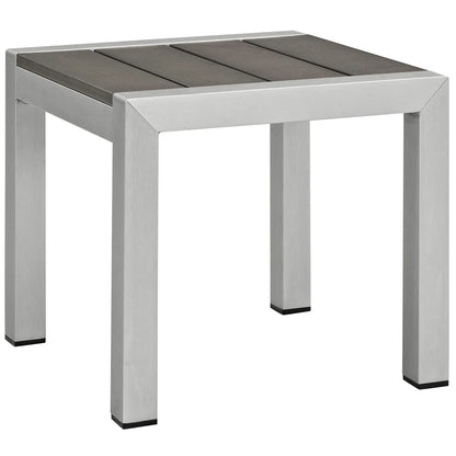Shore 3-Piece Outdoor Patio Aluminum Set - Durable and Stylish Seating for Relaxed Outdoor Living