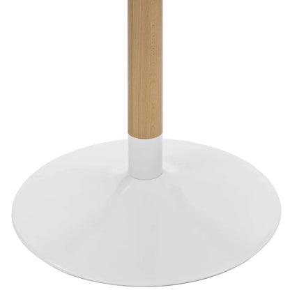 Whirl Round Dining Table in White – Modern Elegance in Motion