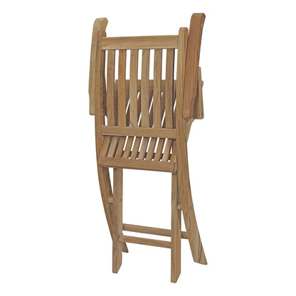 Marina 11-Piece Outdoor Patio Teak Dining Set in Natural - Elegant and Durable Dining for Outdoor Gatherings