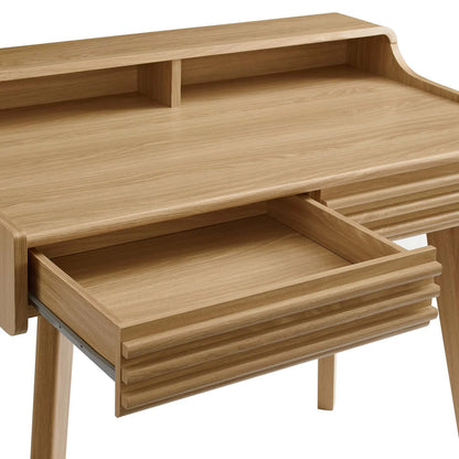 Render Oak or Walnut Writing Desk