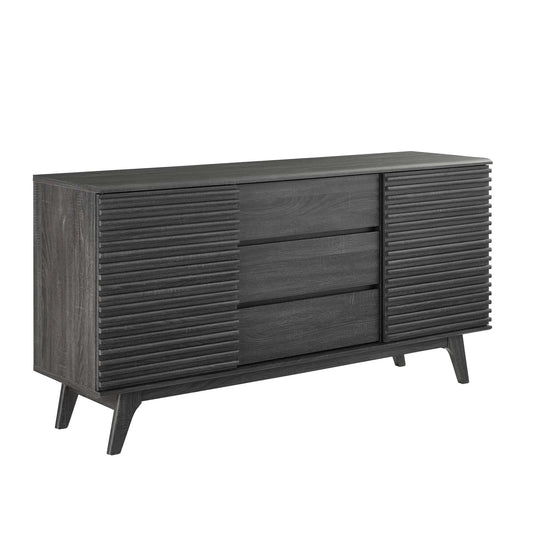 Render 63” Sideboard Buffet Table & TV Stand – Stylish Storage for Living Room or Dining Area