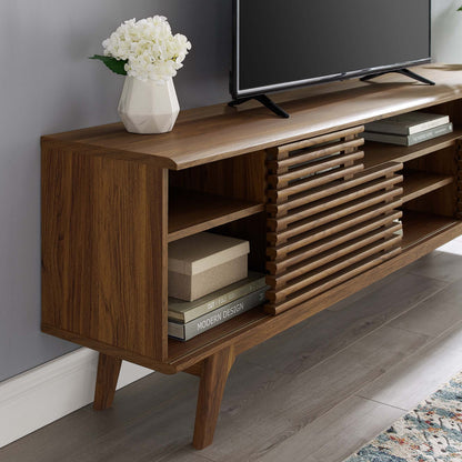 Render 71" Media Console TV Stand - Modern Storage TV Console with Sleek Design