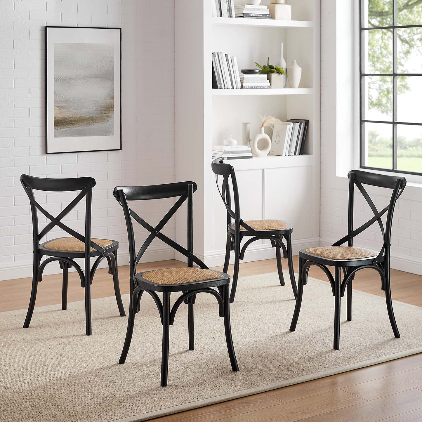 Gear Dining Side Chair – Set of 4 for Effortless Everyday Style