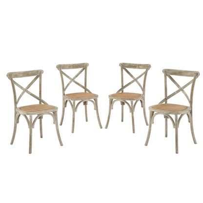 Gear Dining Side Chair – Set of 4 for Effortless Everyday Style