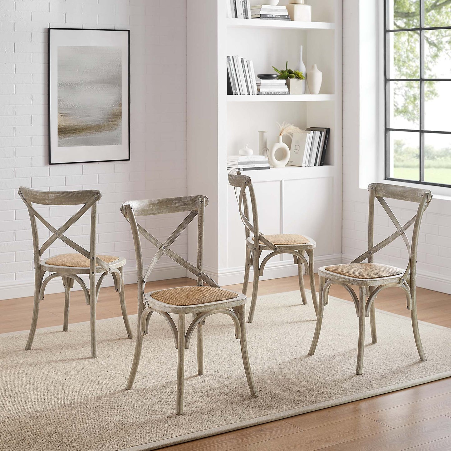 Gear Dining Side Chair – Set of 4 for Effortless Everyday Style