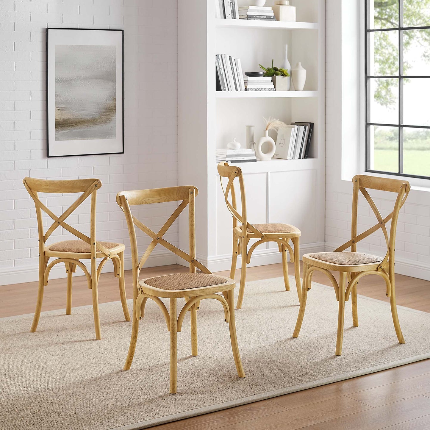 Gear Dining Side Chair – Set of 4 for Effortless Everyday Style