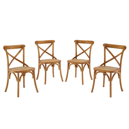 Gear Dining Side Chair – Set of 4 for Effortless Everyday Style