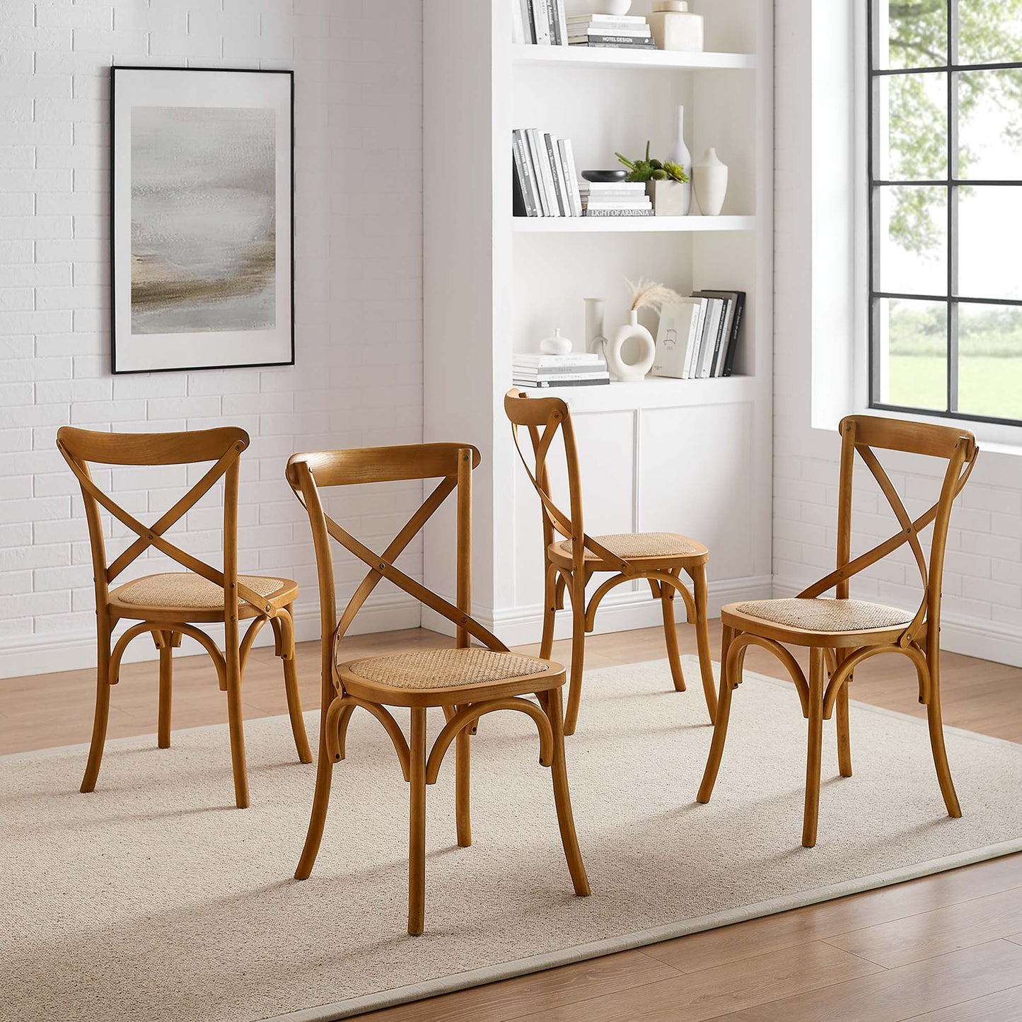 Gear Dining Side Chair – Set of 4 for Effortless Everyday Style