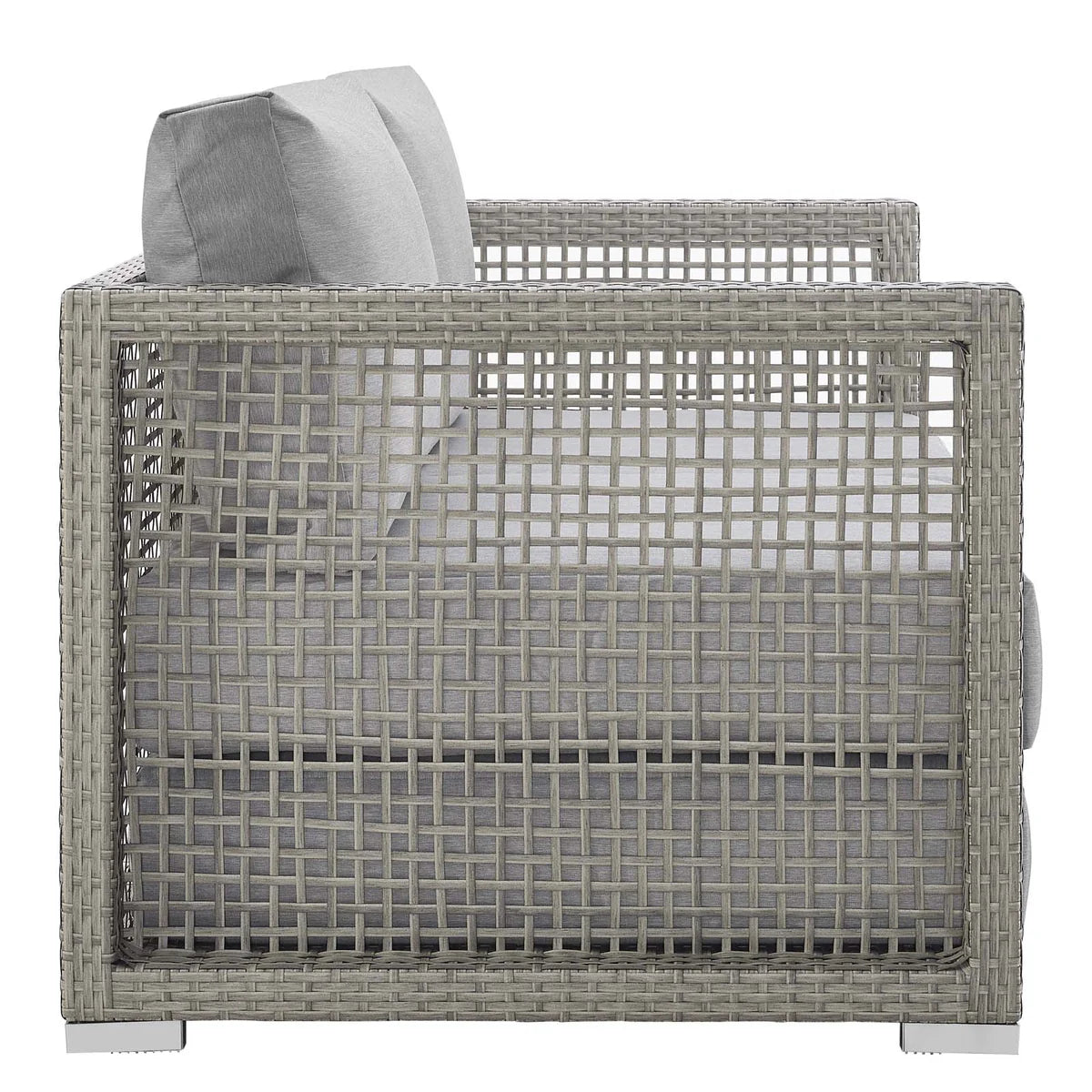 Aura 3-Piece Outdoor Patio Wicker Rattan Set - Stylish and Comfortable Seating for Your Outdoor Oasis