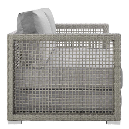 Aura 3-Piece Outdoor Patio Wicker Rattan Set - Stylish and Comfortable Seating for Your Outdoor Oasis