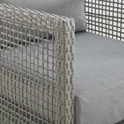 Aura 3-Piece Outdoor Patio Wicker Rattan Set - Stylish and Comfortable Seating for Your Outdoor Oasis