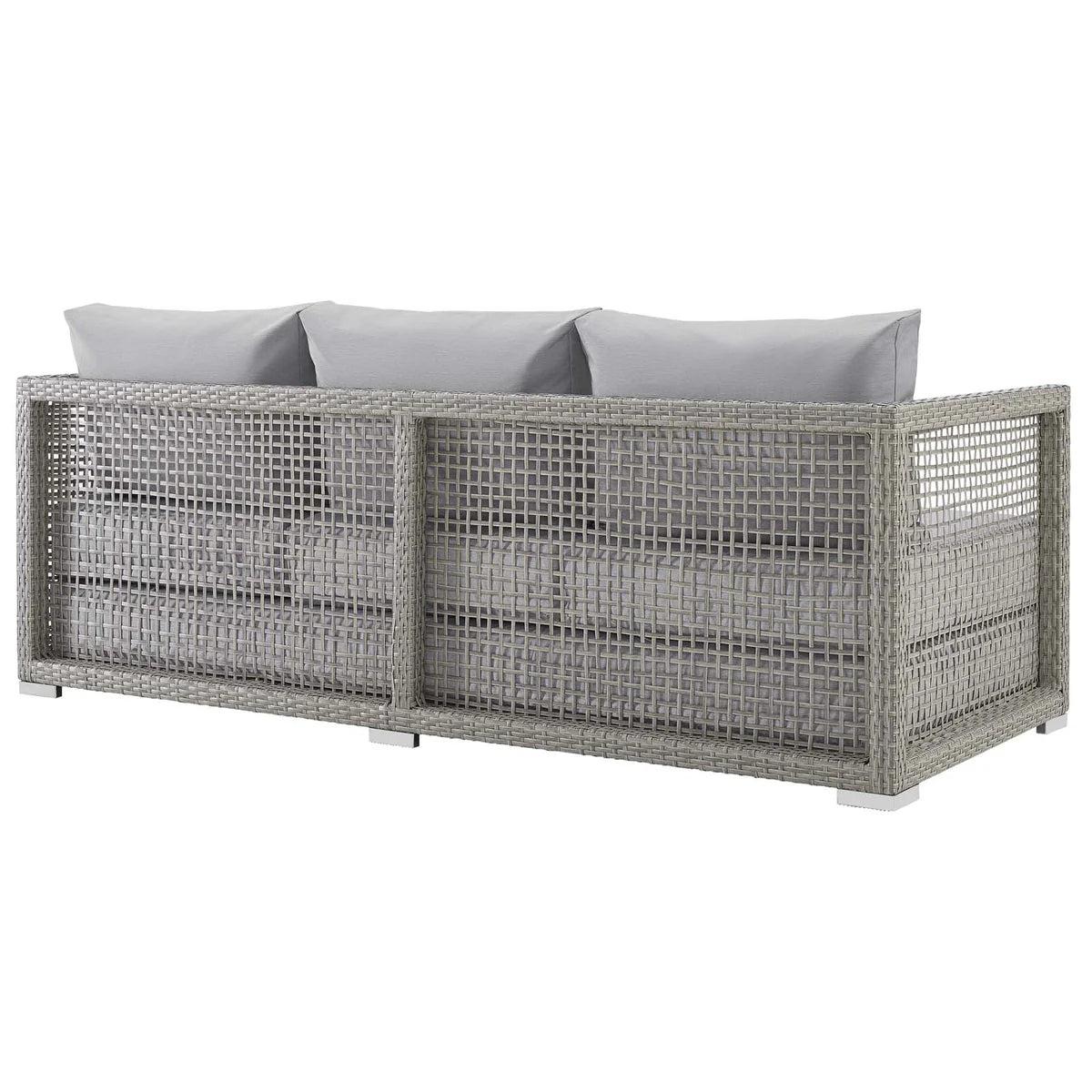 Aura 3-Piece Outdoor Patio Wicker Rattan Set - Stylish and Comfortable Seating for Your Outdoor Oasis