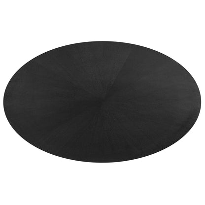Crossroads 71" Oval Wood Dining Table