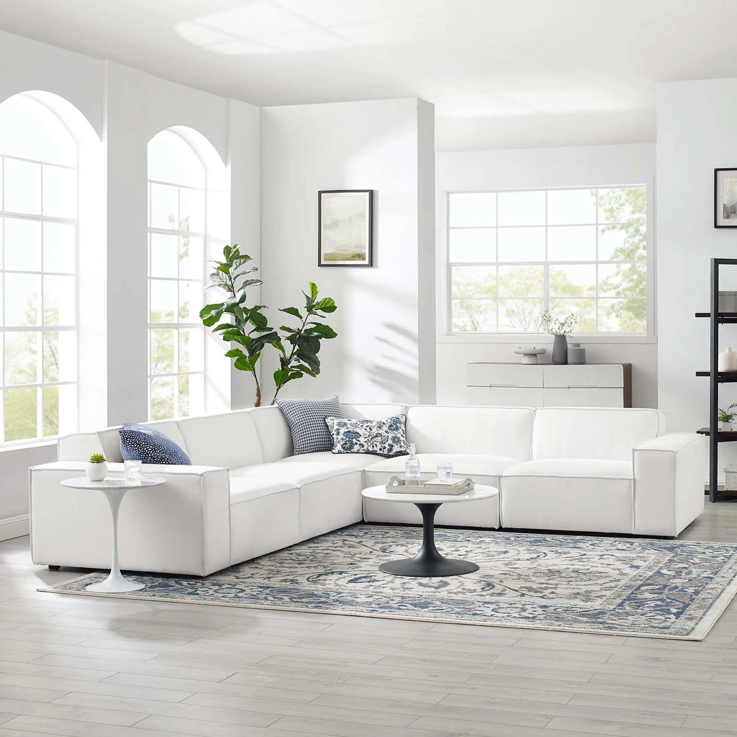 Restore 5-Piece Sectional Sofa – Sleek Spacious and Seriously Lounge-Worthy