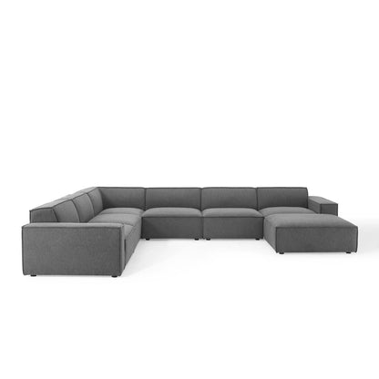 Restore 7-Piece Sectional Sofa in Charcoal